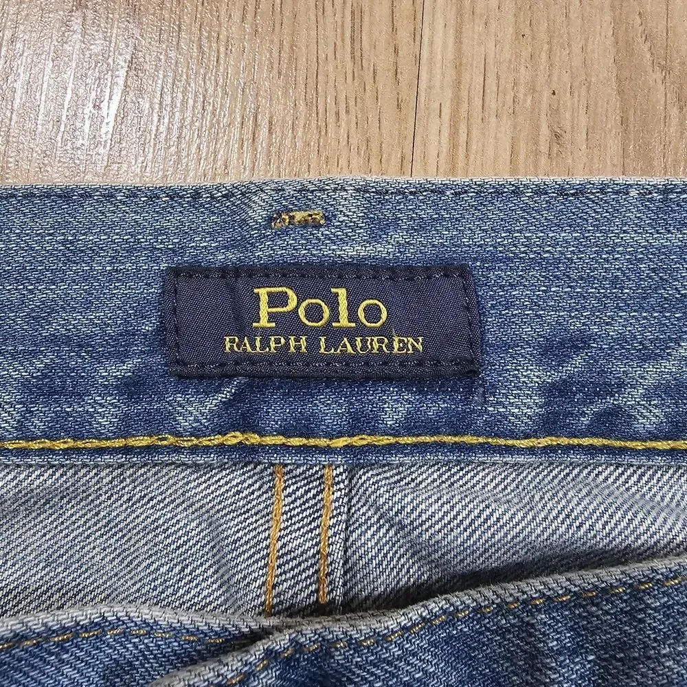 Polo Ralph‎ Lauren Jeans Mens 36x32 Blue Cotton Straight Leg Pocket Casual Denim